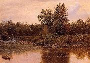 Albert Bierstadt Landscape, New Hampshire oil painting artist